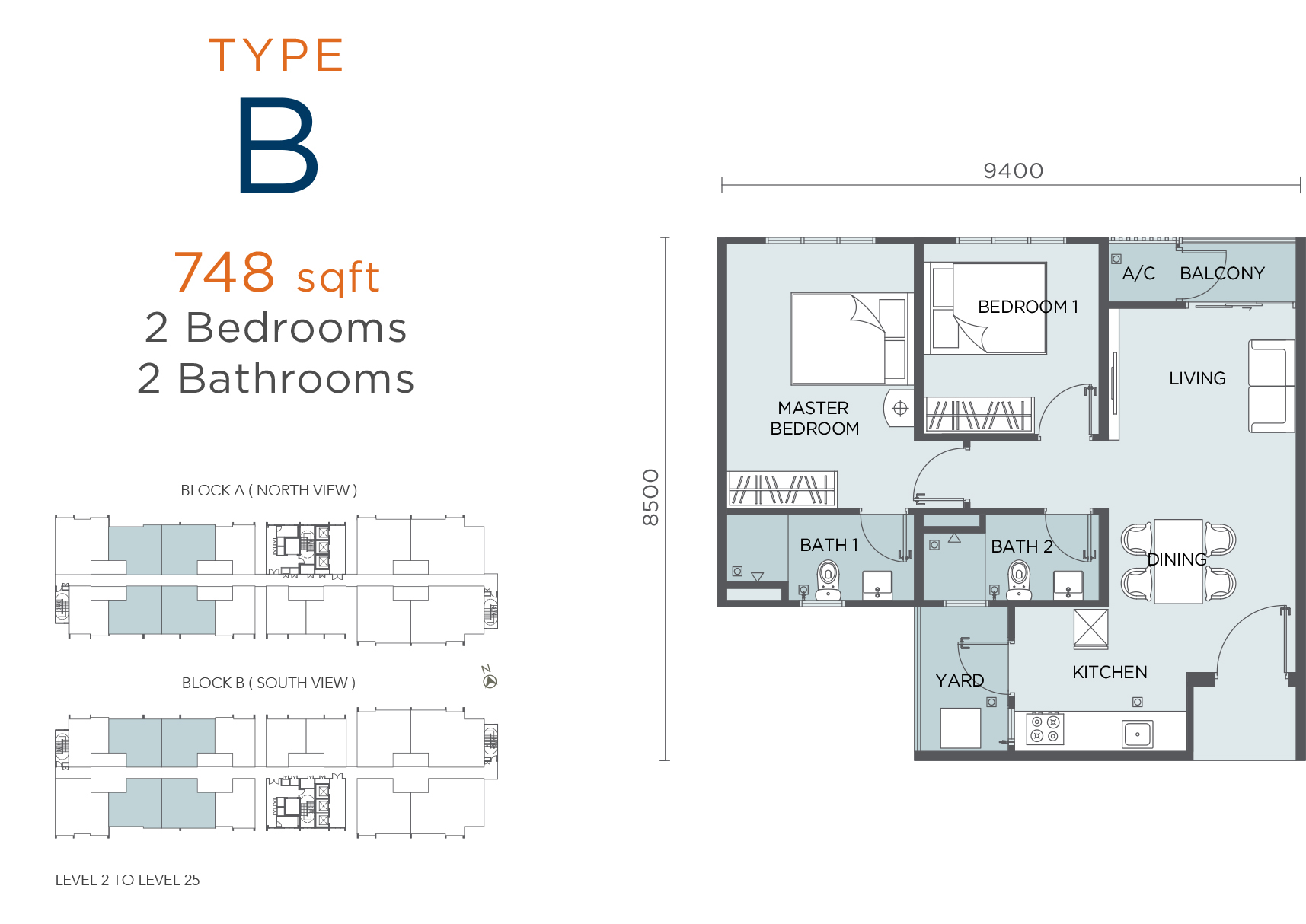 Aster Court Type B floor plan