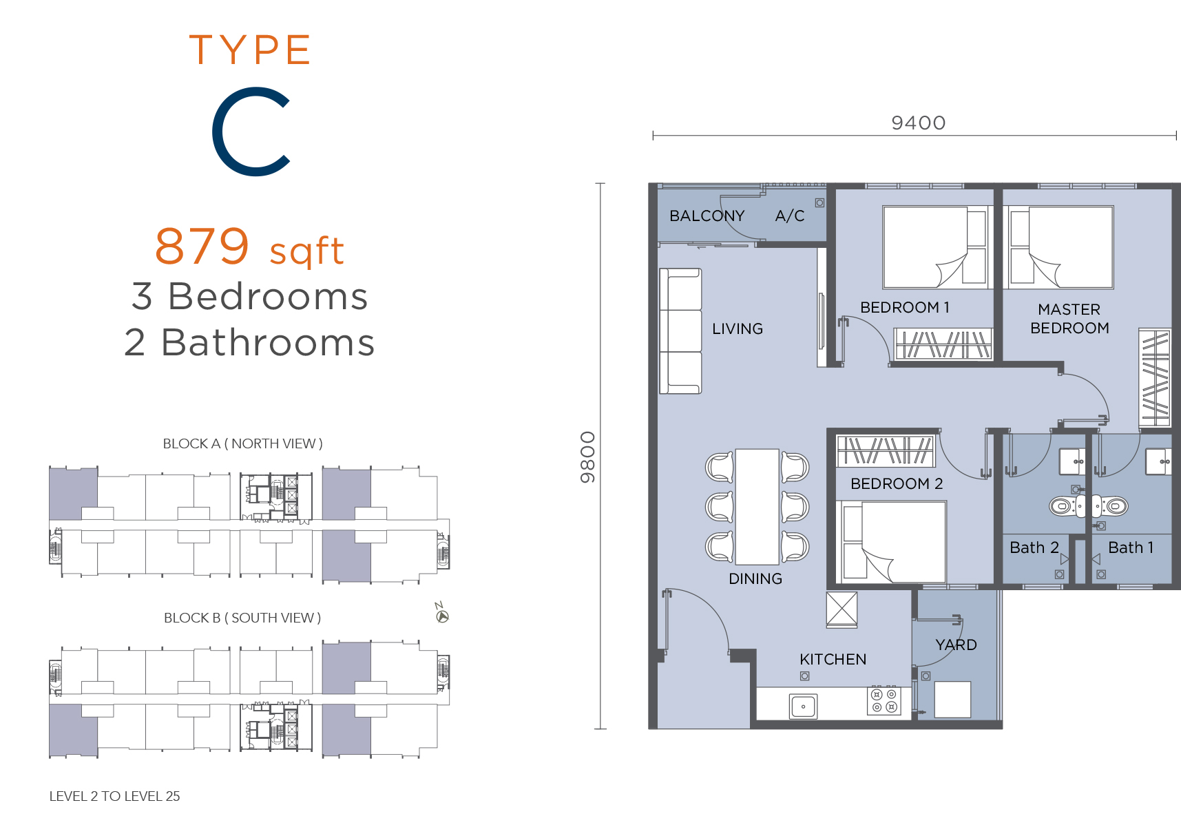 Aster Court Type C floor plan