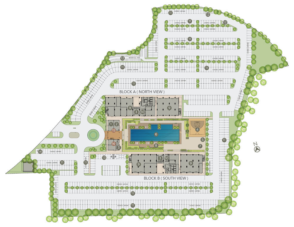 Aster Court facilities plan